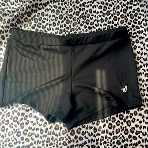 Varsity Black Compression shorts WOMENS